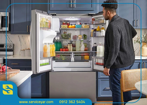 یکسره کار کردن یخچال