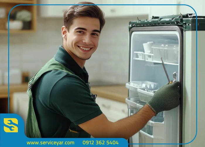 فاصله مناسب یخچال از دیوار را رعایت کنید