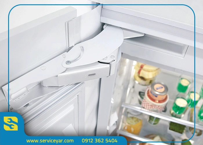 علائم خرابی لولای درب یخچال