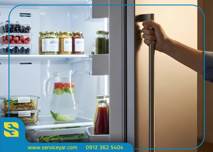 مشکل رایج درب یخچال 